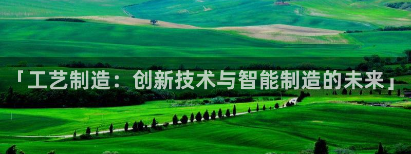 彩神8是正规平台吗安全吗：「工艺制造：创新技术与智能制造的未来」