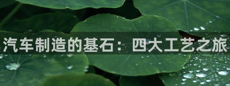 彩神v8有多久了?靠谱吗：汽车制造的基石：四大工艺之旅