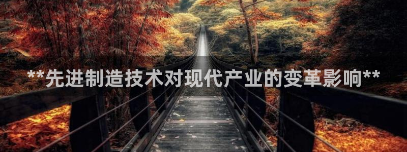 大发彩神官网下载：**先进制造技术对现代产业的变革影响**