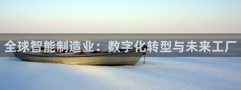 彩神8是正规平台吗安全吗：全球智能制造业：数字化转型与未来工厂