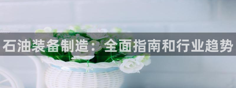彩神8是正规平台吗是正品吗：石油装备制造：全面指南和行业趋势