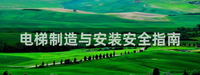 彩神v网赌软件下载：电梯制造与安装安全指南