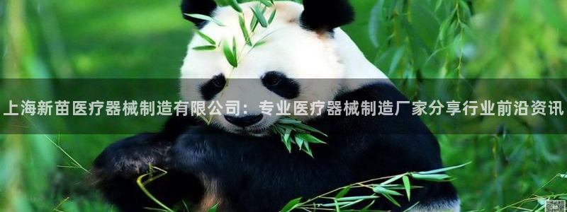 新版彩神v8登录不上去：上海新苗医疗器械制造有限公司：专业医疗器械制造厂家分享行业前沿资讯