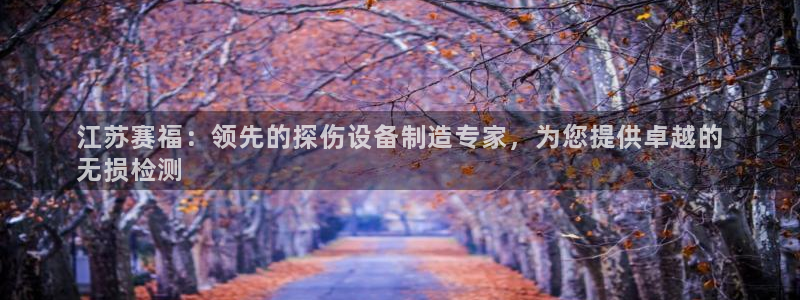 彩神是正规平台吗是真的吗：江苏赛福：领先的探伤设备制造专家，