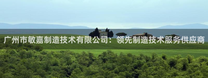 彩神8官网版：广州市敏嘉制造技术有限公司：领先制造技术服务供