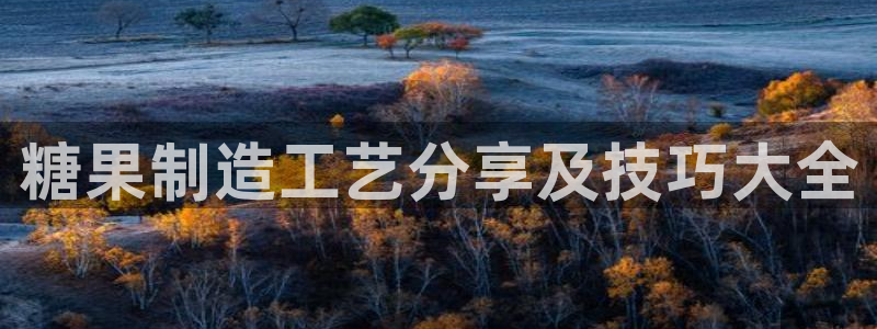 彩神v天天：糖果制造工艺分享及技巧大全