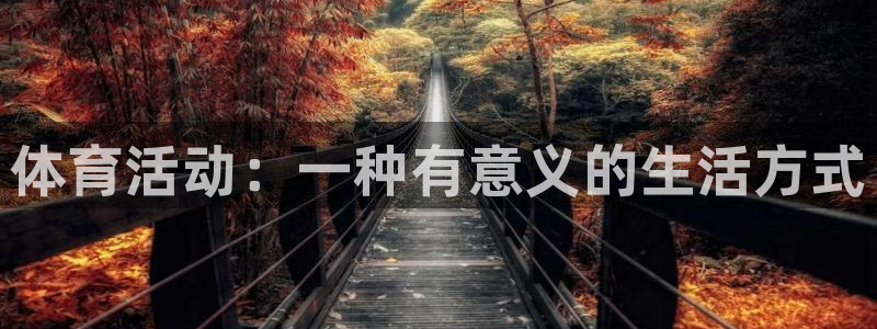 ug环球官网注册：体育活动：一种有意义的生活方式
