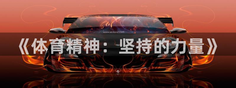 ug环球官网登录入口：《体育精神：坚持的力量》